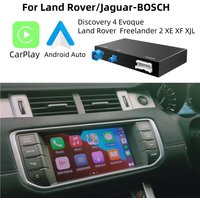 iManAuto Wireless carplay Android Auto Fits For Land Rover Jaguar Bosch Discovery4 Evoque Freelander2 XJL XE XF Mirroring Decode