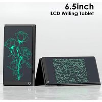 Full Screen LCD Writing Pad LCD Writing Tablet Portable Erasable 6.5 Inch Full Screen Digital Notepad for Taking Notes Drawing