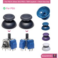 2/10pcs K-SILVER JS13 Pro+ TMR Electromagnetic Joystick for PS5 Anti-Drift 3D Analog Durable ThumbStick Analog Joystick Grip Cap