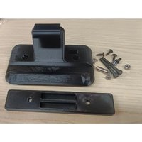 1/2 Sets Black Phone Holder Base Bracket for Land Rover Defender 90, 110, TDI200, TDI300, TD5