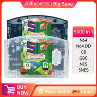 SC64 Flashcart For Nintendo 64 Video Console Games SummerCart64 And 64DD Also Play GB/GBC/FC/SFC Games By Emulator