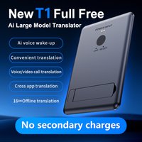 T1 AI Translator 144 Online Translations 16 Offline Translations Voice Video Translation Magnetic Supports Android/Apple Phones