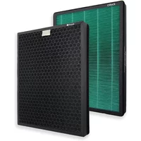Replacement Filter for Coway Airmega Max2 400/400S Air Purifier,Max 2 Green True HEPA and Active Carbon Filter Set