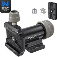 WEYLLAN Mono Gimbal Head with Arca Swiss Quick Release Plate for Camera Monopod Tripod Long Telephoto Lenses PH3 Max Load 10kg