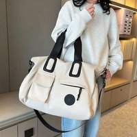 Short Trip Bag Women's Large Capacity Handheld Lightweight Luggage Bag Outdoor Soft Storage Bag Gym Bag