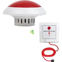 Ycall Wireless Disabled Persons Emergency Toilet Alarm Bathroom Safety Alert Pull Cord Call Button