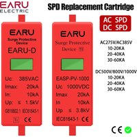SPD Replacement Cartridge Inserts for AC DC SPD 275V 385V 500V 800V 1000V 20KA 30KA 40KA 60KA Surge Protector Replacement Core