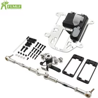 Rc Car Symmetrical Steering Kit or Accessories (Metal or Plastic Rod Version) for 1/5 HPI ROFUN ROVAN KM BAJA 5B 5T 5SC Parts image 4
