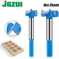 Hex Shank Hinge Boring Drill Bit 16-50mm Hole Saw Cutter Tungsten Carbide Wood Router Bit Woodworking Cutter Tools