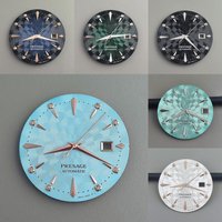 28.5mm and 35mm high-quality PRESSAGE dials with suitable pattern S dial for customized watch accessories with NH35 automatic mo