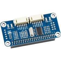 Waveshare Serial Expansion HAT for Raspberry Pi I2C Interface With 2-ch UART 8 Programmable GPIOs