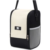 Insulated Lunch Bag Large Capacity Thermal Food Container Adjustable Shoulder Strap Thickened Lunch Box for School Office