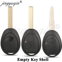 jingyuqin 2 Buttons Remote Car Key Shell For Land Rover Discovery 199-2004 Fit BMW Mini Cooper R50 R53 S 2001 - 2005 MG7 Replace