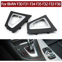 LHD Car Central Console Gear Shift Selector Cover Trim Transmission Shifter Bezel For BMW 3 4 Series F30 F31 F34 F35 F32 F33 F36