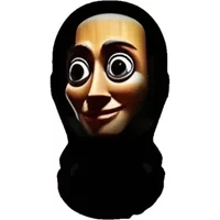 AliExpress NONE Cycling Masks Tung Tung Tung Sahur Headgear Tralalero Tralala Face Cosplay Mask Figure Brainbot Face Masks Cycling headgear