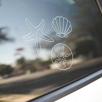 A transparent decorative star sticker, high-quality waterproof sticker, suitable for use on car windows, notebooks, helmets, mug