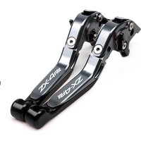 Motorcycle CNC Foldable Brake Clutch Levers Adjustable LOGO ZX-4RR For ZX-4RR ZX-4R ZX4R ZX4RR