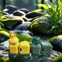 Frog Duck Sound Keychain LED Fidget Clicker Stress Relief