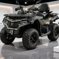 Park Brake Safe Ride ATV Seat Belt Reminder Wooded Areas Reliable Braking 4 Wheel Drive High Speed All-Terrain Off-Road Vehicle