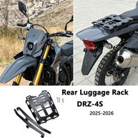 Motorrad-Heckgepäckträger für Suzuki DRZ-4S 2025/2026 4MM Aluminium-Trägerhalterung Kit DR-Z4S Heckträger-Zubehör