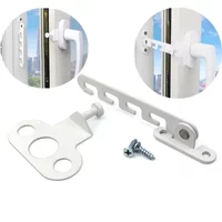 Adjustable Window limiter latch casement position Locator Wind Brace Sash door Blocking Latches stopper safety child Protecter