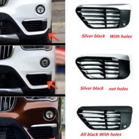 Front Bumper Fog Lamp Cover 51117453979 51117453980 51117453981 51117453982 51117453983 51117453984 For BMW X1 2016-2019