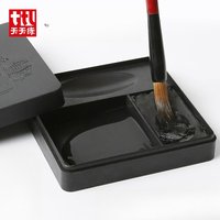 Portable Ink Cartridge for Students' Calligraphy Practice Lidded Design No Peculiar Smell Ready-to-Use Contains Ink Paste