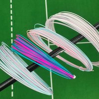 YC66Tour colorful Badminton string gauge 0.66mm High Elasticity/Durable badmintion string