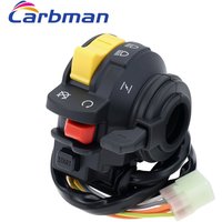 Handlebar Switch Start Stop Headlight 37400-09F02 For Suzuki LTF250 LTF500