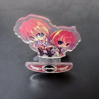 Game Wonderful Everyday Down the Rabbit-Hole Cosplay Stand Acrylic Standing Plate Cartoon Figure Desktop Decoration Accessory