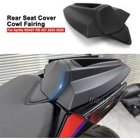 Rear Seat Cover Cowl Fairing Rear Passenger Pillion Black Carbon Fiber Motorcycle Accessories For Aprilia RS457 RS 457 2024 2025
