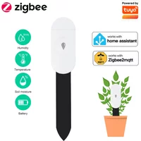 Tuya Zigbee Temperature Humidity Moisture Detector Smart Soil Tester Moisture Sensor Phone App RealTime Monitor for Home Garden image 4