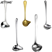 1Pc Stew Dipper Long Handle Cooking Tools Soup Stainless Steel Duck Mouth Shaped Spoon Kitchen Ladle Tableware Scoop Restaurant