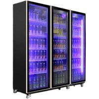 custom.Commercial Multi-Tier Refrigerator-Freezer Display Cabinets Beverages and Beer