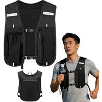 AliExpress NONE Running Hydration Vest for Women and Men, Water-Resistant, Breathable, Backpack for Runs, Hiking, Cycling, Trails, Marathons