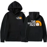 THE SOUTH FACE Men's Hoodie Cute Anime Uttta Cycling Printed Tops Streetwear Hoody