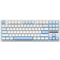 AULA F87 Pro Gasket Gaming Mechanical Keyboard 75% TKL Layout Wireless Hot-Swap RGB Custom Bluetooth Keyboard 2024 New Colors