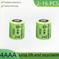 1.2V 80mAh Solar Night Light NiMH Battery 1/4AAA Remote Control Electric Toy NiMH Rechargeable Battery