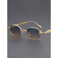 Vintage Punk Small Frame Square Sunglasses Women For Men Male 2025 Popular Sun Glasses Luxury Brand Designer Steampunk Eyeglass