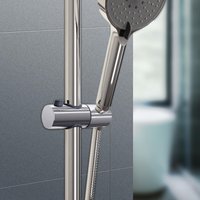 Rail Head Bracket Holder/Adjustable Shower Head Holder Rail adjustable Easy installation Head durable Base Bracket Slide Clamp
