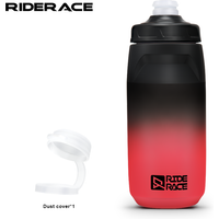 RIDERACE Bicycle Water Bottle 620ML PP5 Ultra-Light Outdoor Running Climbing Sports Squeeze Mug Cycling Kettle Portable Bike Cup
