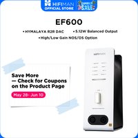 HIFIMAN EF600 Bluetooth DAC/Amplifier/Headphone Stand with HYMALAYA Pro R2R DAC