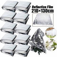 1-10 PCS Garden Silver Mylar Film Covering Sheet Hydroponic Highly Reflective Indoor Greenhouse Planting Accessories Special