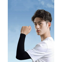 AliExpress NONE 1 Pair Cooling Arm Covers for Men and Women Summer Sun Protection Sunshade Ice Silk Sleeves for Cycling Outdoor Sports Golf