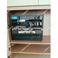 19-Inch 5U6U8U10U Home Desktop Open Rack Home Monitoring Network Cabinet Simple Rack Stand