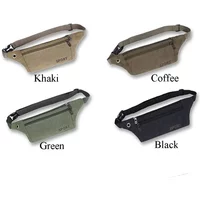Satchel Casual Wallet Men's Pouch Waist Packs Hip Purse Canvas Belt Bags Fanny Pack