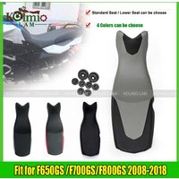 F650GS F700GS F800GS Seat Motorcycle High Lower Front Rear Seat Cushion Pillion Pad For BMW F650 F700 F800 GS 2008 - 2018 2016
