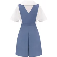 Rei Ayanami Cosplay Costume Asuka Langley Soryu Cosplay Women School Uniform Dresses Wig Hair Clips Halloween Loli Clothing