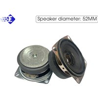 2 Inch Full Range Speaker Waterproof 4 Ohm 3W Bluetooth Speaker 52MM Bass Speaker For Charge 3 Repair Multimedia Home Audio