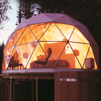 Clear Bubble Dome Tent Inflatable Optional Waterproof Spherical Tent Backyard Cafe Restaurant Outdoor Camping Event Shelter Tent